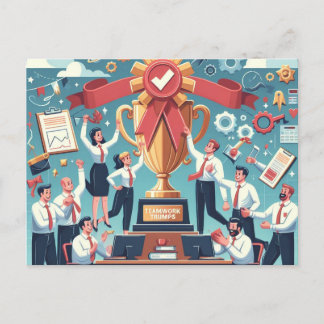 Cartão Postal Apreciação do Funcionário - Chefias do Dia