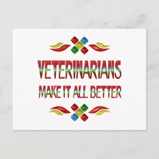 CARTÃO POSTAL APRECIAÇÃO VETERINÁRIA