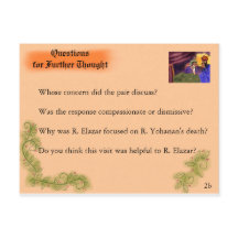 Aprendizagem da Vida Judaica: Bikur Holim/Pergunta