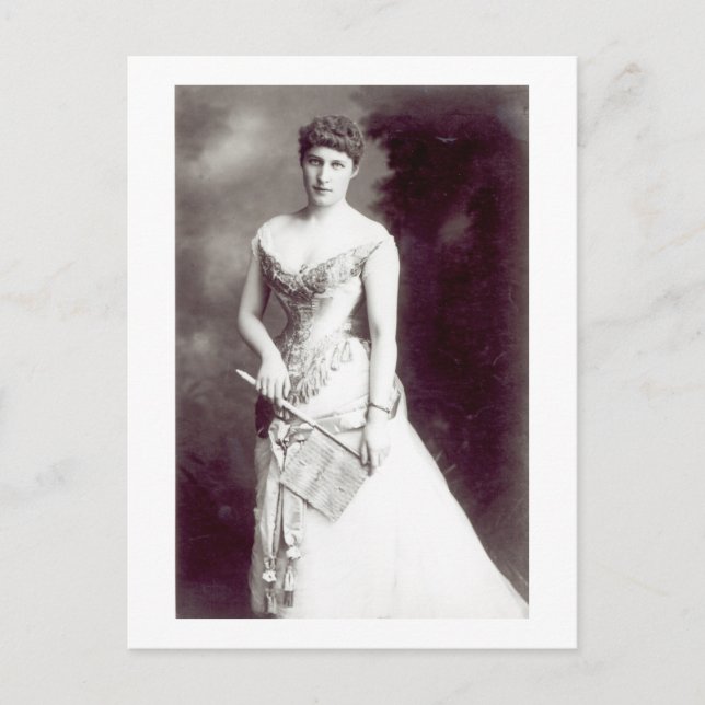 Cartão Postal Apresentação de Lily Langtry (1853-1929) na Haymar (Frente)