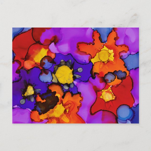 Cartão Postal Apresentação de Palhaços (Frente)