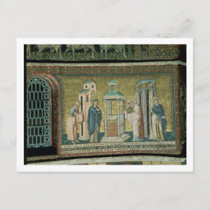 Cartão Postal Apresentação no Templo, detalhes da História