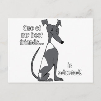 Cartão Postal Aprovado~BlackandWhite