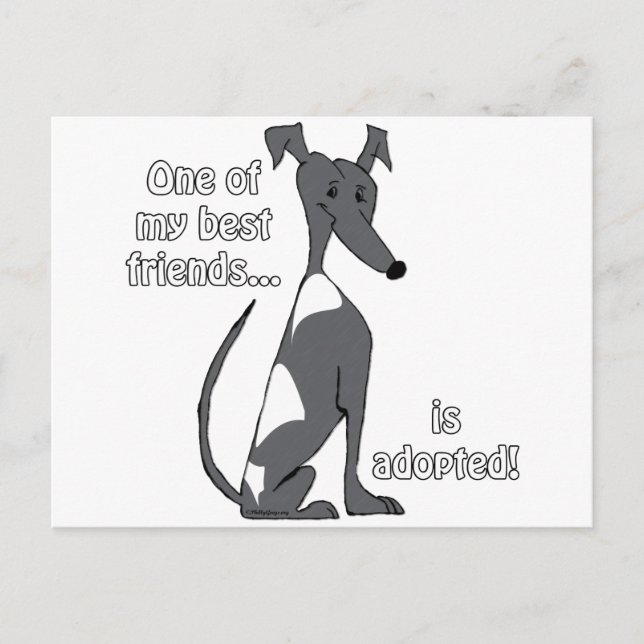 Cartão Postal Aprovado~BlackandWhite (Frente)