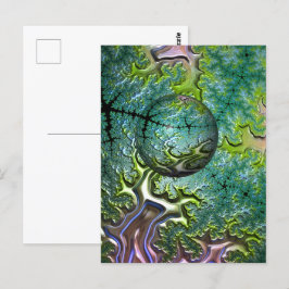 Cartão Postal Aproveitando o Cartão-postal de viagem