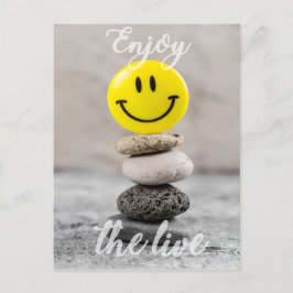 Cartão Postal Aproveite a vida!