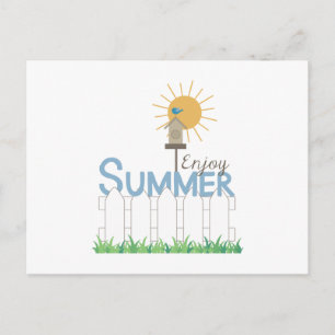Cartão Postal Aproveite o verão