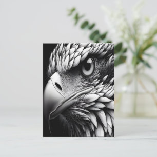 Cartão Postal Aproximação de Olhos das Águias