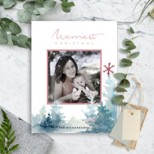 AQUA BLUSH PINE SNOE CHRISTMAS FOTO DE NEVE
