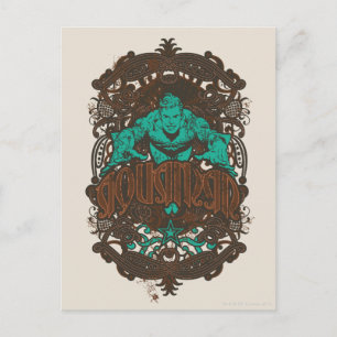 Cartão Postal Aquaman, é hora do show!Pôster