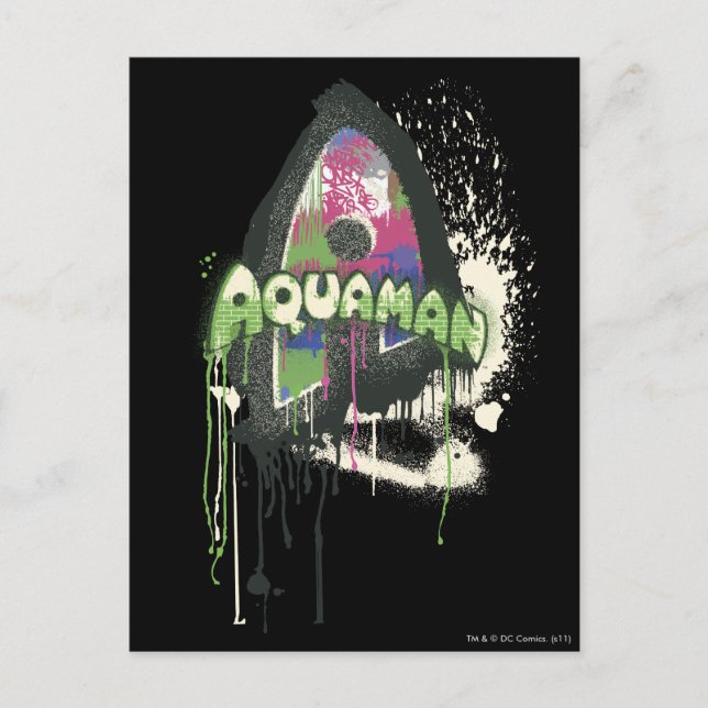 Cartão Postal Aquaman - Twisted Innocence Letter (Frente)