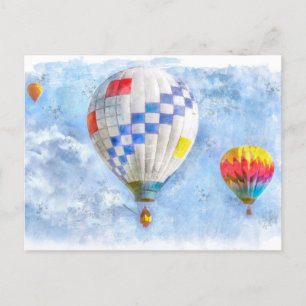Cartão Postal Aquarela