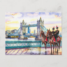 Aquarela da Ponte de Londres