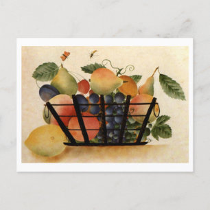 Cartão Postal Aquarela Vintage: Natureza Morta de Kaspar Hauser