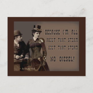 Cartão Postal Aquele Cartão-postal a vapor