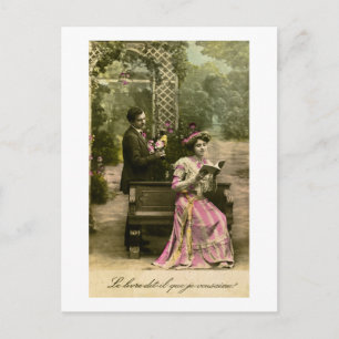 Cartão Postal Aquele livro diz "Eu te amo"?