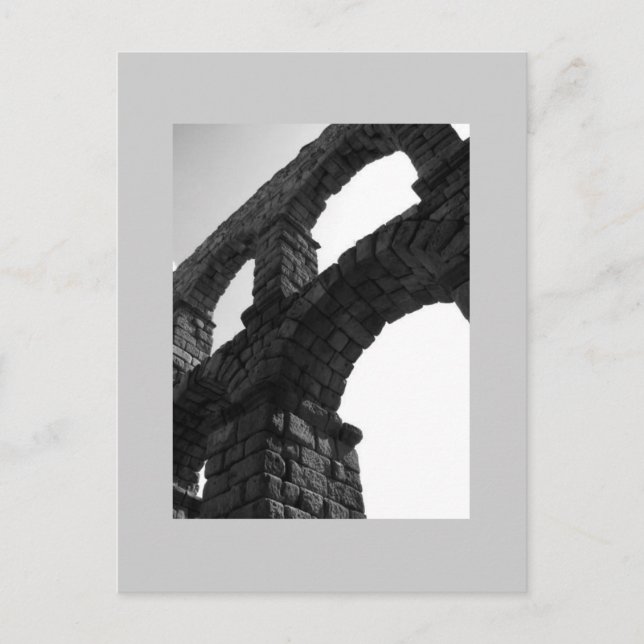 Cartão Postal Aquifer Segovia (Frente)