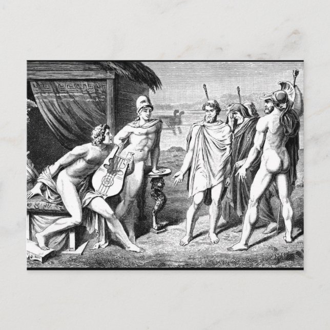 Cartão Postal Aquiles (Frente)