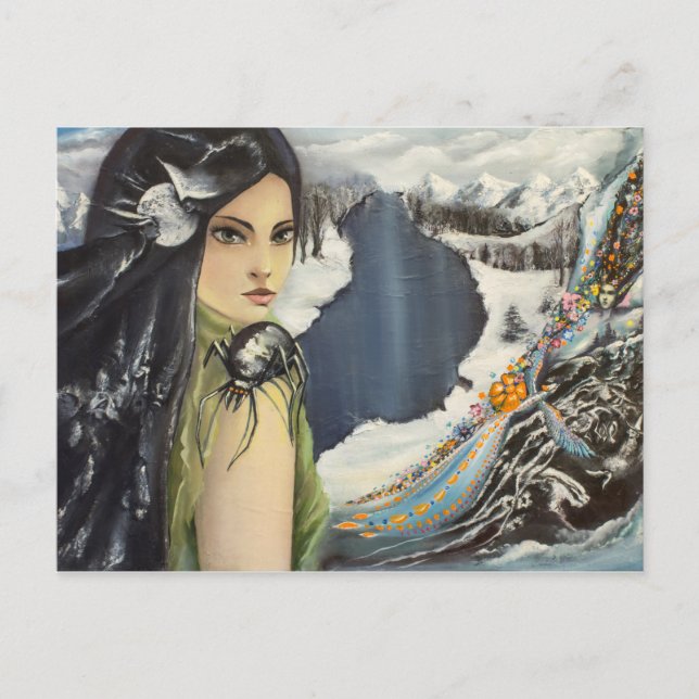 Cartão Postal Arachne (Frente)