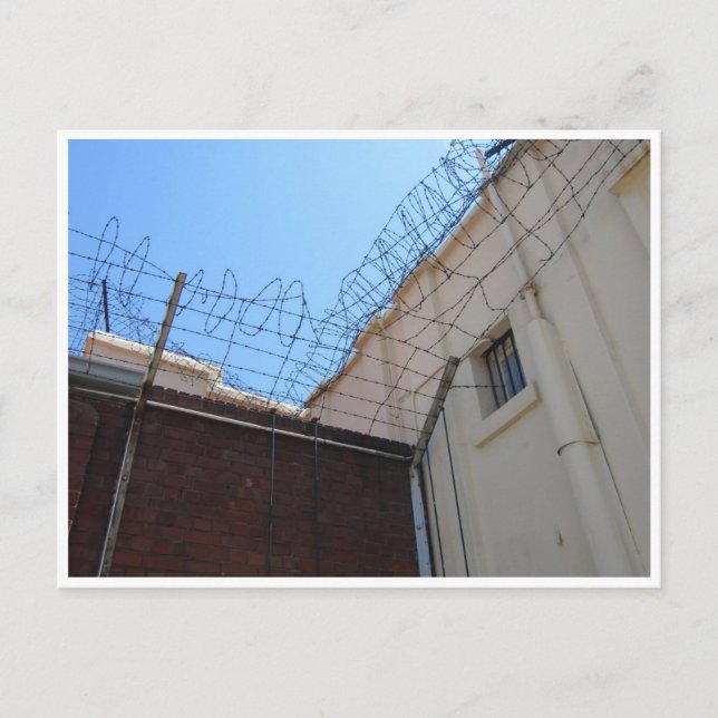 Cartão Postal arame farpado de colina de constituição (Frente)