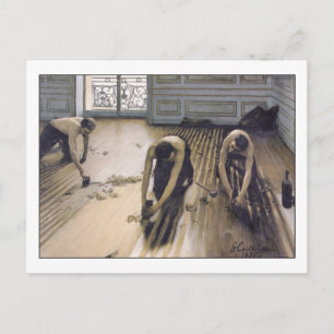 Cartão Postal Aranha-chão de Gustave Caillebotte