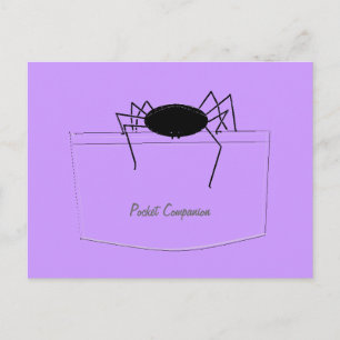 Cartão Postal Aranha em Bolso