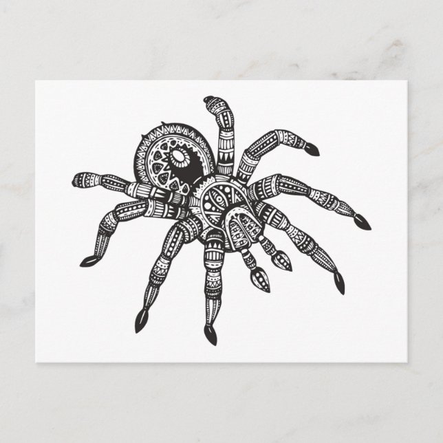 Cartão Postal Aranha Inspirada (Frente)