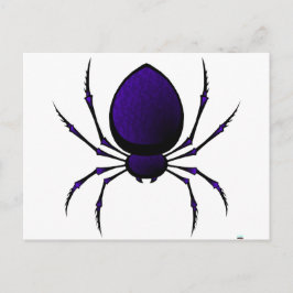 Cartão Postal Aranha Negra