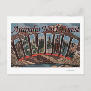 Cartão Postal Arapaho Nat'l Forest, Colorado