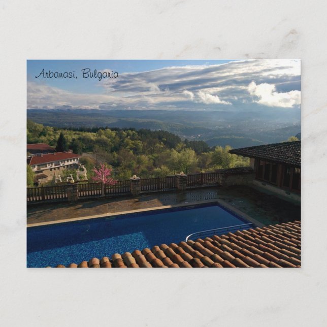 Cartão postal Arbanasi, Bulgária (Frente)