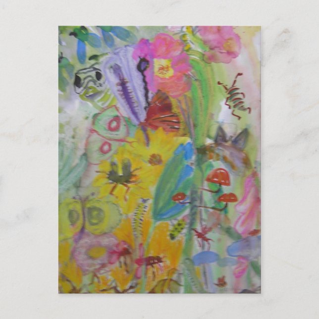 Cartão Postal arbusto (Frente)