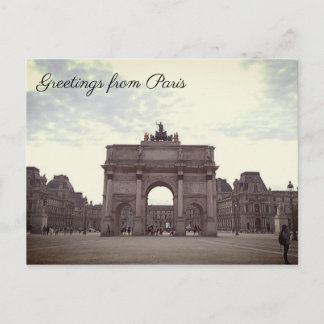 Cartão Postal Arc de Triomphe