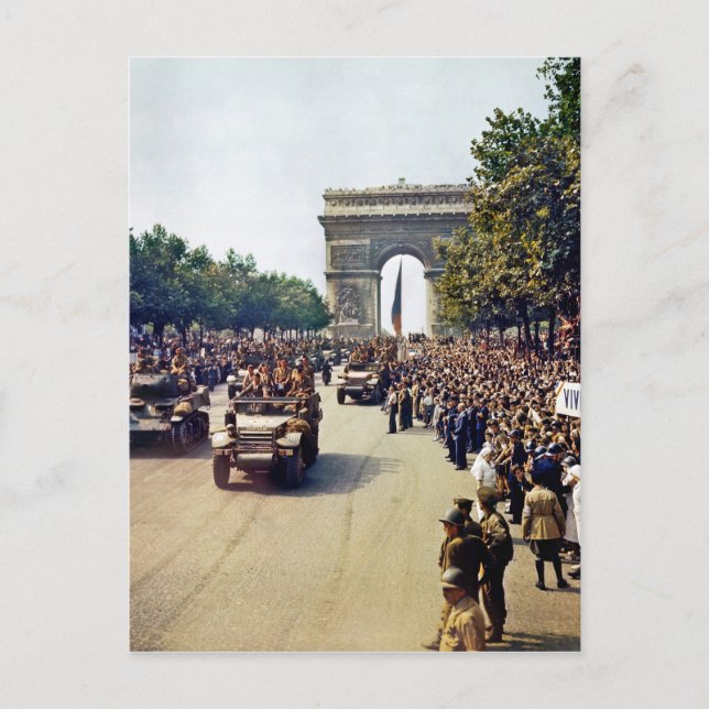 Cartão Postal Arc De Triomphe 2 (Frente)