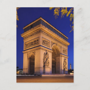 Cartão Postal Arc Triomphe