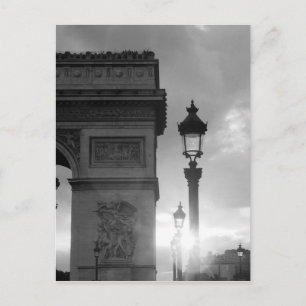 Cartão Postal Arc&W De Triomphe