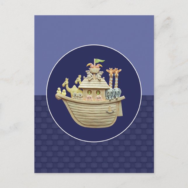 Cartão Postal Arca de Blue Noah (Frente)