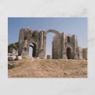 Cartão Postal Arca de Hadrian, Jerash, Jordânia