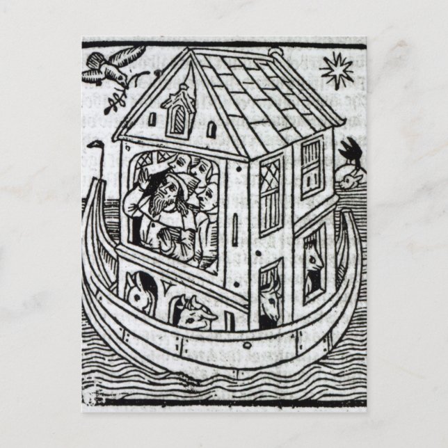 Cartão Postal Arca de Noah (Frente)