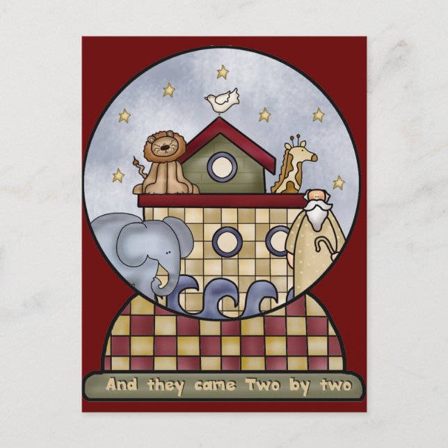 Cartão Postal Arca de Noah (Frente)