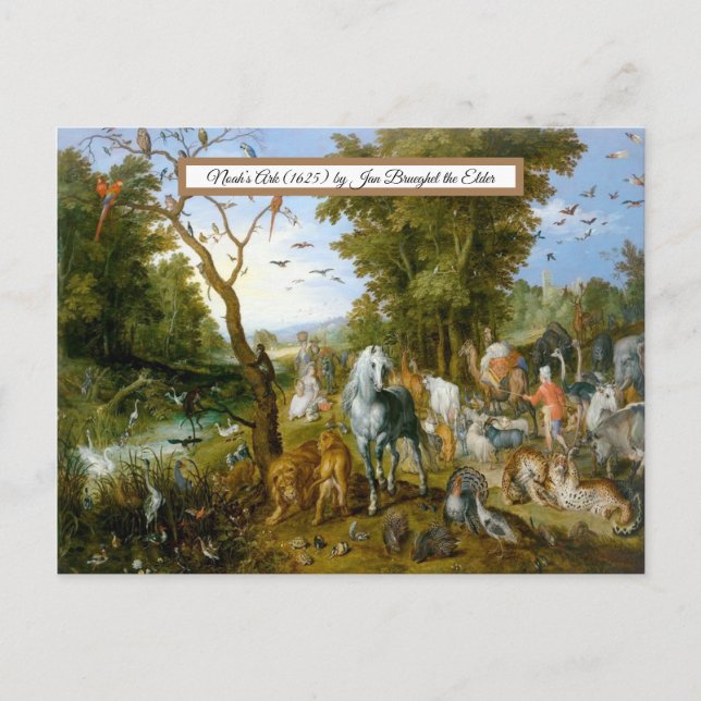 Cartão Postal Arca de Noah (Frente)