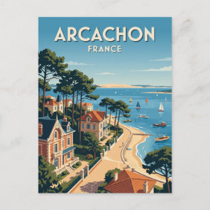 Cartão Postal Arcachon França