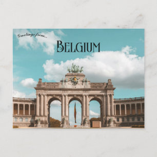 Cartão Postal Arcades du Cinquantenaire na Bélgica