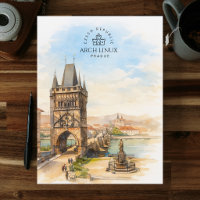 Arch Linux, Praga, República Tcheca | Aquarela