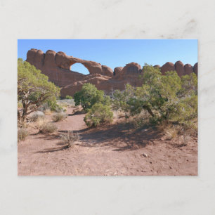 Cartão Postal Arch Skyline no Parque Nacional Arches