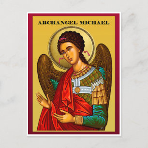 Cartão Postal Archangel Michael