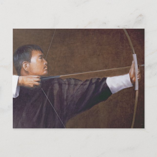 Cartão Postal Archer Bhutan (Frente)