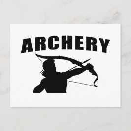 Cartão Postal Archery - Homem