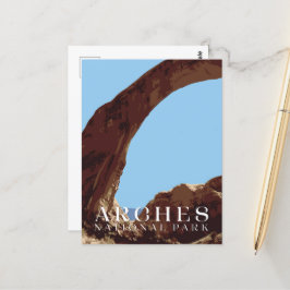 Cartão-postal Arches, Cartão do Parque Nacional