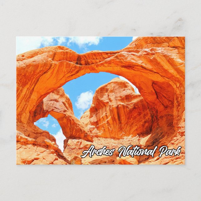 Cartão Postal Arches National Park, Utah, Estados Unidos (Frente)