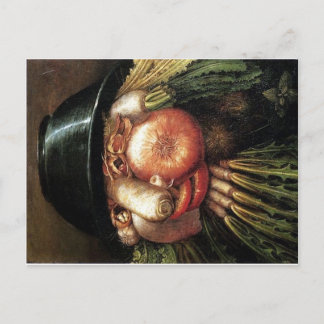 Cartão Postal Arcimboldo o Greengrcer